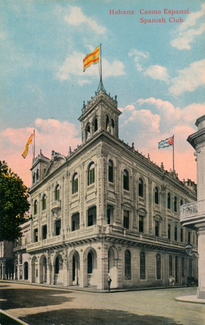 Habana: Casino Espanol. Spanischer Club von Unbekannt