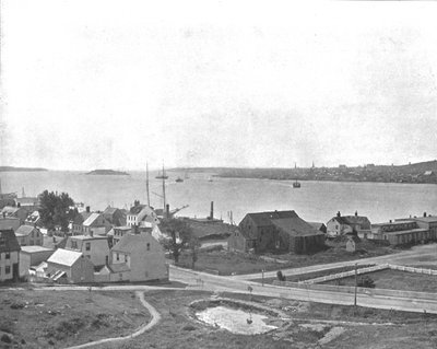 Halifax Harbour, Nova Scotia, von Dartmouth, Kanada, ca. 1900 von Unbekannt