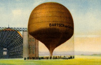 Höhenforschungsballon von Hans Bartsch von Sigsfeld, 1932 von Unbekannt