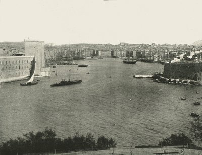 Hafenansicht, Marseille, Frankreich, 1895 von Unbekannt