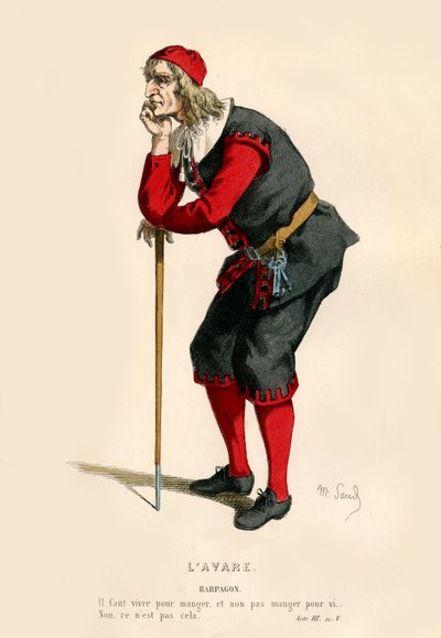 Harpagon, 1868 von Unbekannt