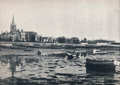 Harwich - Der Strand bei Ebbe, 1895 von Unbekannt