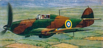 Hawker Hurricane-Jäger, 1938 von Unbekannt