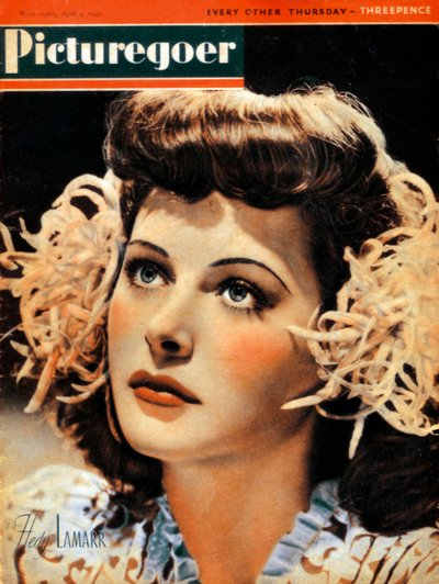 Hedy Lamarr 1914-2000, österreichisch-amerikanische Schauspielerin, 1942 von Unbekannt