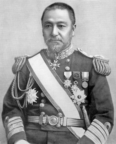 Heihachiro Togo, japanischer Marinekommandant, Russisch-Japanischer Krieg, 1904-5 von Unbekannt