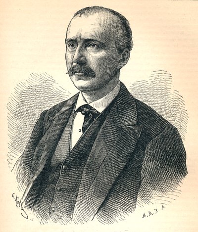 Heinrich Schliemann, 1822-1890, Deutscher Archäologe, 1893 von Unbekannt