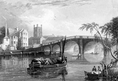 Henley Bridge, Henley-on-Thames, London, 1803 von Unbekannt