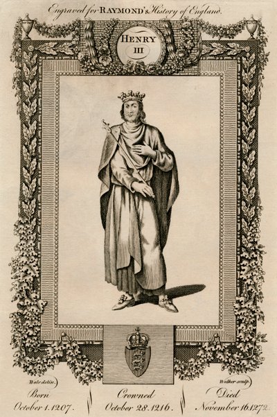 Heinrich III., 1207-1272, um 1787 von Unbekannt