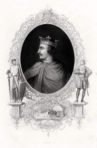 Heinrich I., König von England, 1860 von Unbekannt
