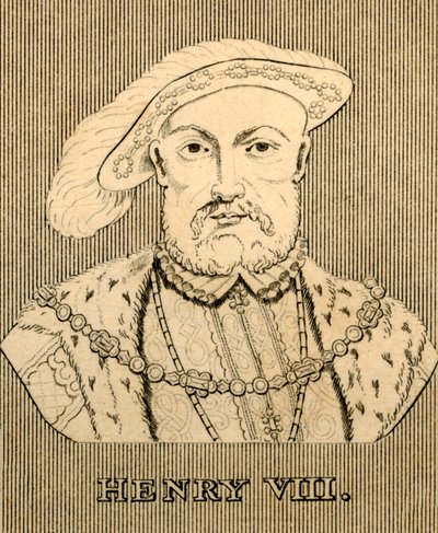 Heinrich VIII., 1491-1547, 1830 von Unbekannt