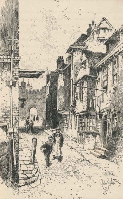 Henry VIIIs Tor, 1895 von Unbekannt