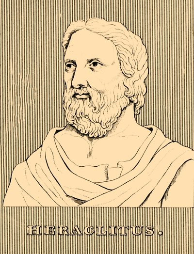 Heraklit, ca. 535 - ca. 475 v. Chr., 1830 von Unbekannt