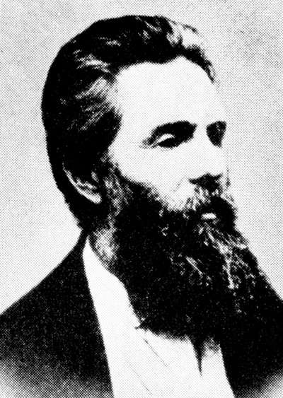 Herman Melville, amerikanischer Autor, 19. Jahrhundert von Unbekannt