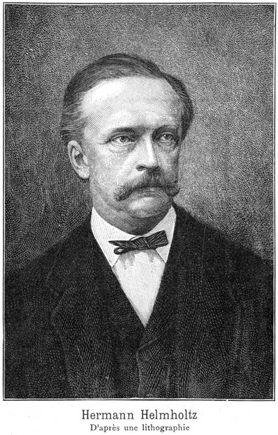 Hermann von Helmholtz 1821-1894, deutscher Physiker, 19. Jahrhundert von Unbekannt