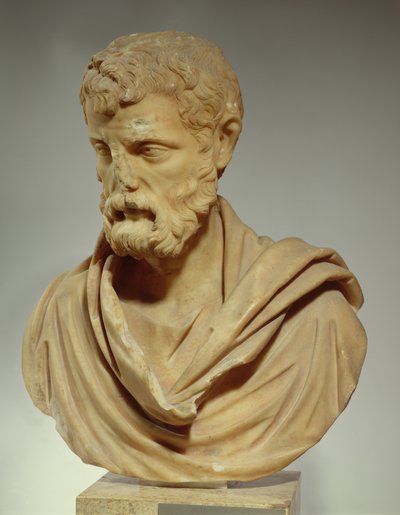 Herodes Atticus, Marmorkopf, römisch von Unbekannt