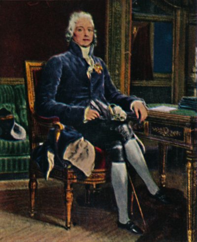Herzog von Talleyrand 1754-1838, 1934 von Unbekannt