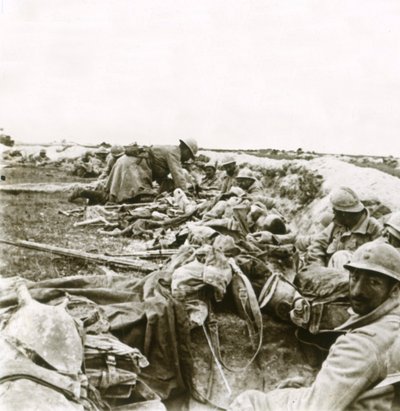 Hügel 193, Champagne, Nordfrankreich, ca. 1914-ca. 1918 von Unbekannt