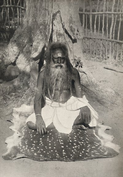 Hindu-Busser Asket, 1926 von Unbekannt