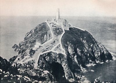 Holyhead - Der South Stack, Leuchtturm, 1895 von Unbekannt