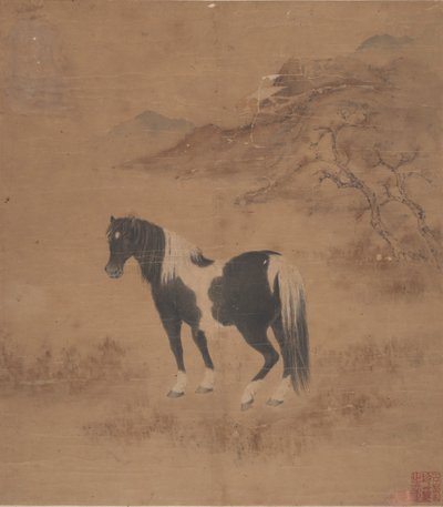Pferd und Landschaft von Unbekannt