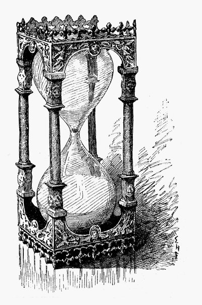 Sanduhr, 1887 von Unbekannt