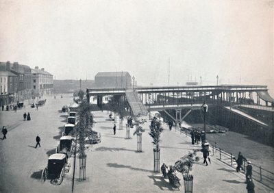 Hull - Der Pier und die Front, 1895 von Unbekannt