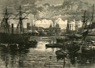 Hull, von den Docks, 1898 von Unbekannt