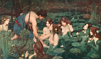 Hylas und die Nymphen, 1896, ca. 1902 von Unbekannt