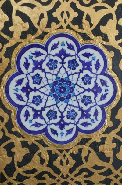 Iznik-Keramik im Topkapi-Palast, Istanbul, Türkei von Unbekannt