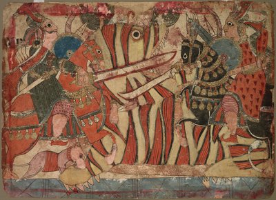 Illustration des Mahabharata, um 1800 von Unbekannt