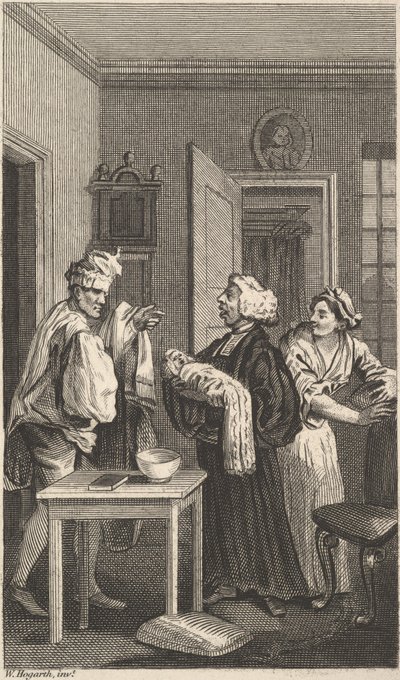 Illustration zu Tristram Shandy, Band 4 von Unbekannt