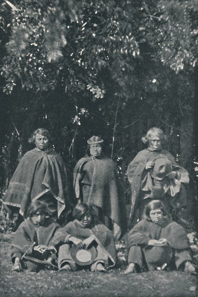 Indianer von der Insel Chiloé, 1916 von Unbekannt