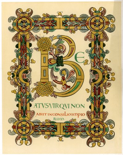 Initialbuchstabe B, 1012-1023 von Unbekannt