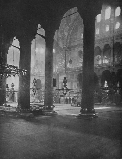 Innenraum der Hagia Sophia von Unbekannt