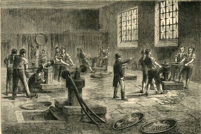 Innenansicht der Münze, ca. 1872 von Unbekannt