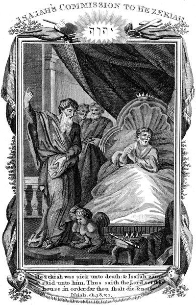 Jesaja, Prophet des Alten Testaments, um 1804 von Unbekannt
