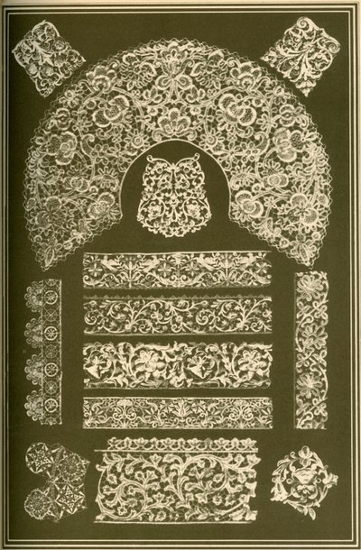 Italienische Renaissance-Spitze, 1898 von Unbekannt