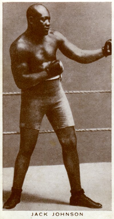 Jack Johnson, amerikanischer Boxer, 1938 von Unbekannt