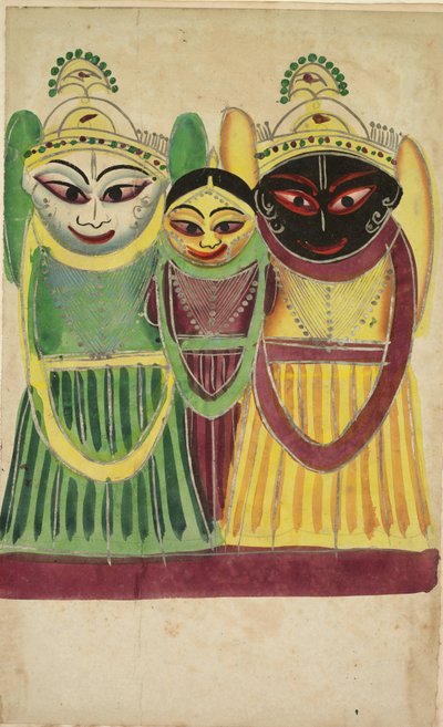 Jagannatha-Trio, 1800er Jahre von Unbekannt