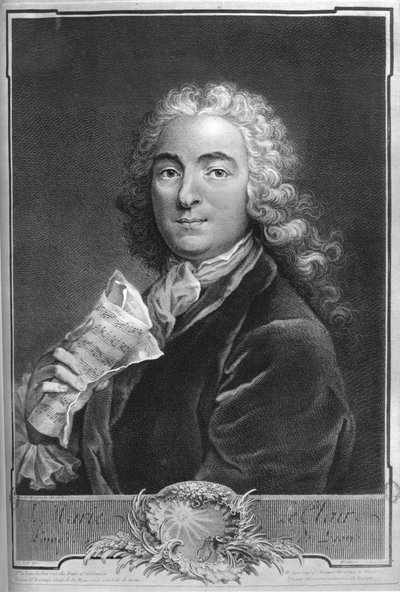 Jean-Marie Leclair der Ältere, Barockgeiger und Komponist von Unbekannt