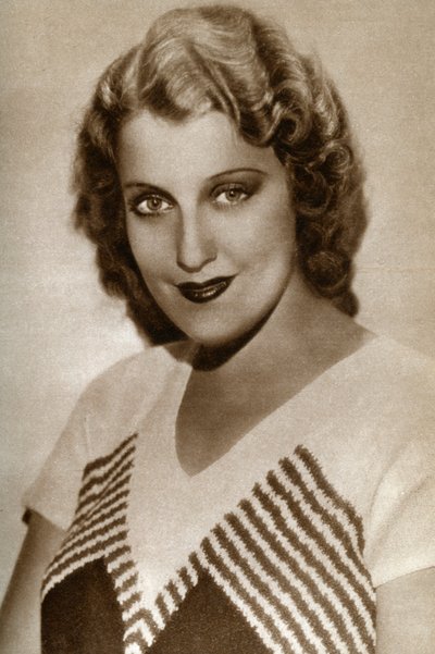 Jeanette MacDonald, amerikanische Schauspielerin, 1933 von Unbekannt