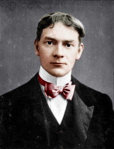 Jerome K. Jerome, 1859-1927, englischer Autor, 1894-1907 von Unbekannt