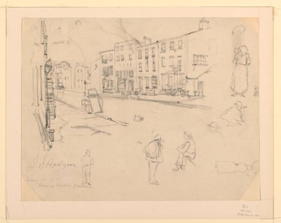 Jersey Street, New York von Unbekannt