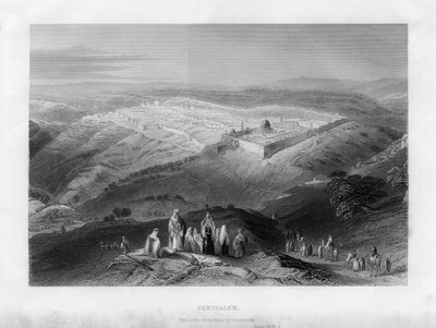 Jerusalem, 19. Jahrhundert von Unbekannt
