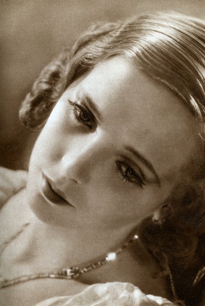 Jessie Matthews, britische Schauspielerin, 1933 von Unbekannt
