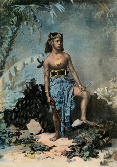 Jeune Fille De Samoa, 1900 von Unbekannt