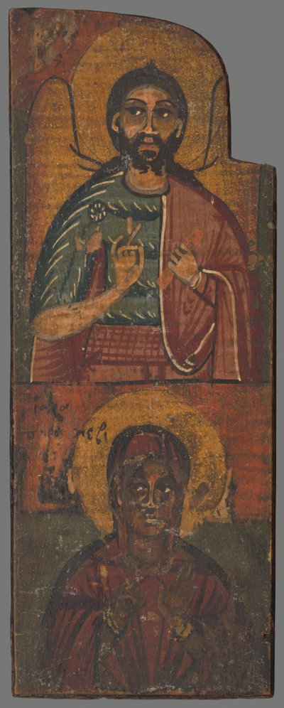 Johannes der Täufer und Paraskeva von Unbekannt