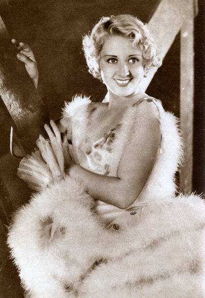 Joan Blondell, amerikanische Schauspielerin, 1933 von Unbekannt