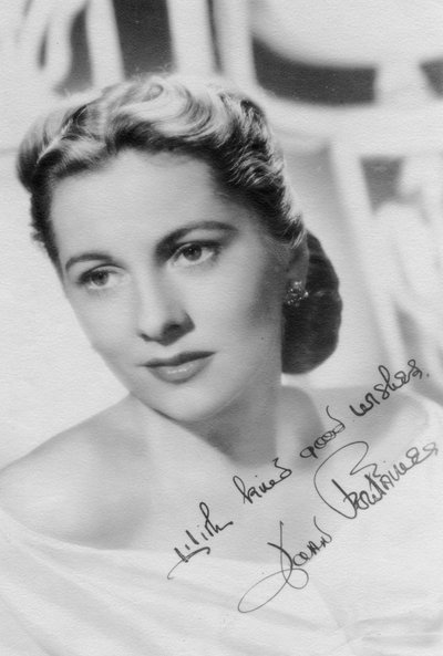 Joan Fontaine, britische Schauspielerin von Unbekannt
