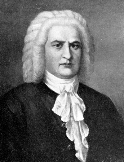 Johann Sebastian Bach, deutscher Komponist, 1685-1750, 1909 von Unbekannt